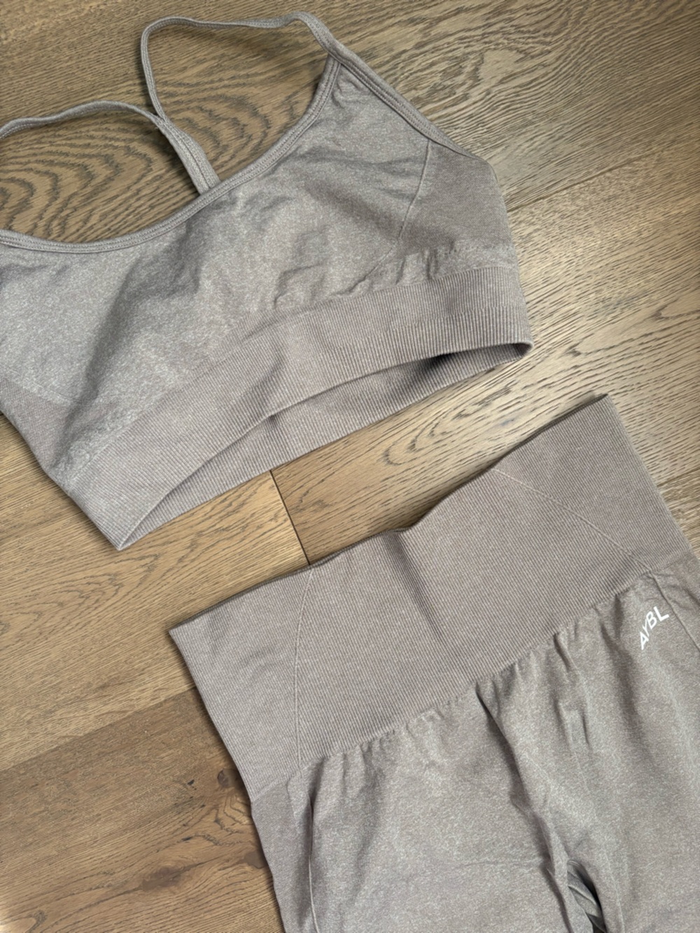 AYBL Leggings and Crop Sports Bra